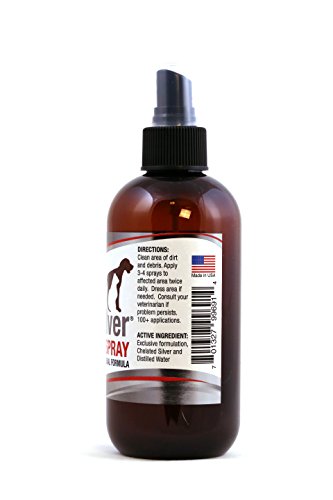image for PetSilver Wound Spray with Chelated Silver, Made in USA, Vet Formulate