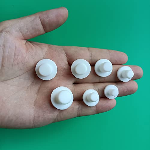 7 PCS Different Sizes Belly Button Shaper Belly Button Plug Soft Silicon Plug Designed for Post