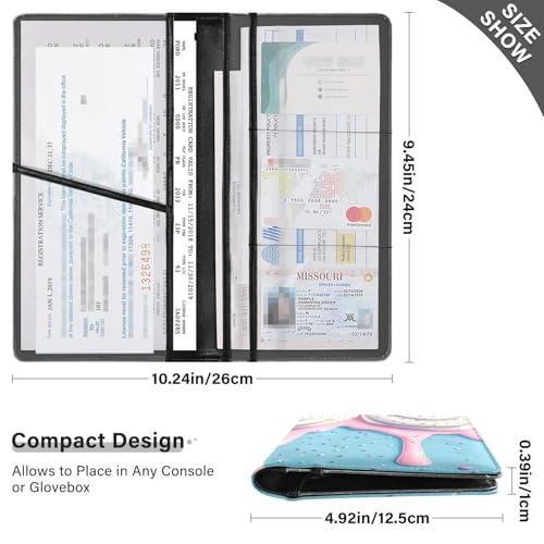 Organizador de Auto Slim de Cuero miniatura 3