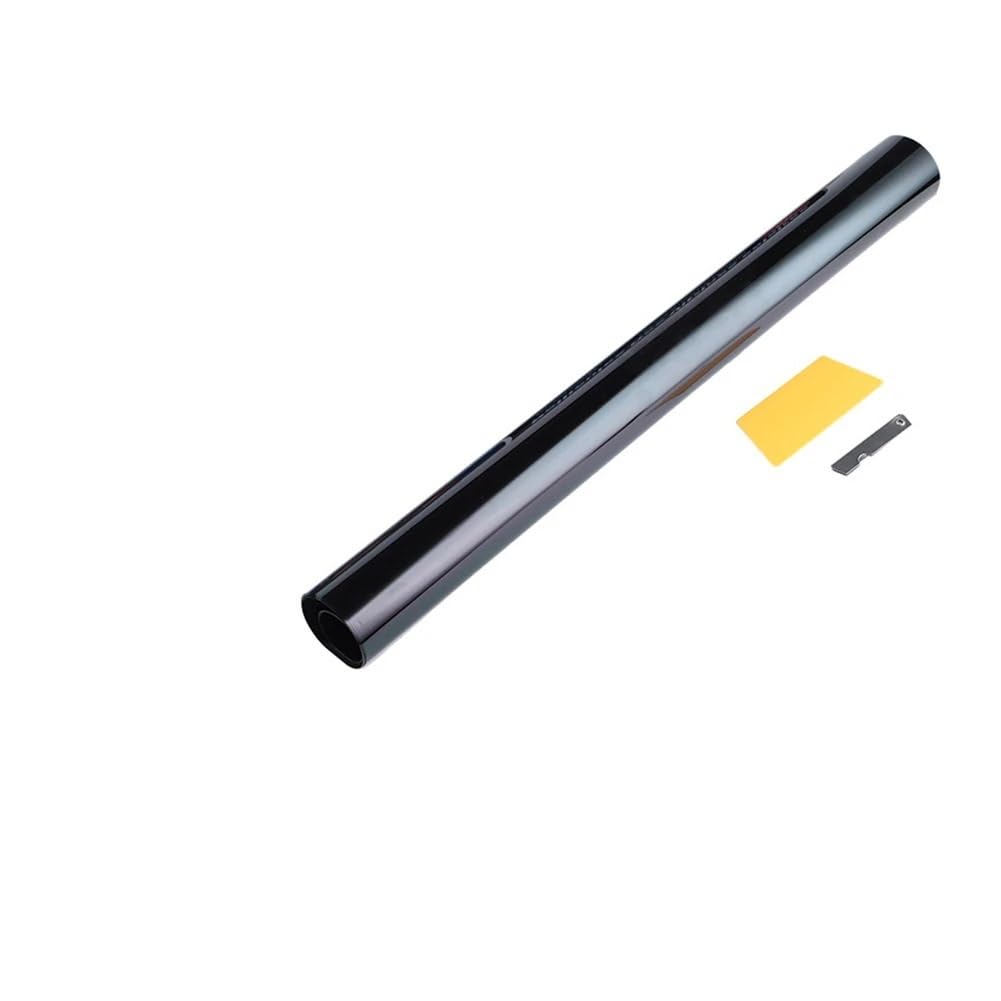 Car Window Tinting Film 300cmx50cm Black Car Window Foils Tint Tinting Film Roll Auto Home Glass Summer Solar UV Protector Sticker Films(35 Percent Clear)