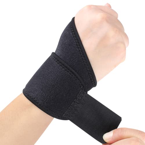 CareHabi Muñequera para fitness, vendaje para muñeca derecha e izquierda, soporte para pulgar, transpirable, para fitness, levantamiento de pesas Cover