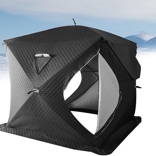 Tente de sauna d'extérieur portable pour 4 personnes avec piquets et cordes