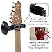 AUPHY Guitar Wall Mount Auto Lock,Guitar Wall Holder with Nitro-Safe Velvet,Universal Compatibility for All Headstocks and Neck Widths Supports Acoustic, Electric, and Bass Guitars