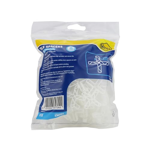 Vitrex VIT102015 102015 Essential - Croce per piastrelle, 7 mm, 100 pezzi, colore: Blu