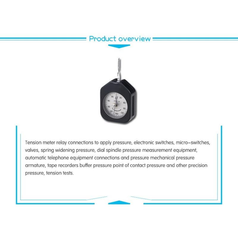 Cyfrowy miernik ciśnienia Push-Pull Dial Gram Miernik napięcia ATG/ATN Tesionmeter do kontaktu / precyzyjnego pomiaru ciśnienia Tesion Wydajne wyjście danych (Atg 100)