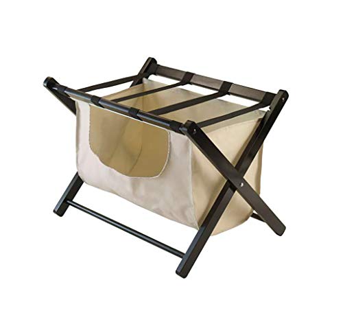 YXWzdy Chaises Pliantes Porte-Bagages pour hôtel,Porte-Bagages européen Haut de Gamme en Bois Massif,Porte-Bagages Pliables,Maison,Porte-Bagages chaises de Camping Cover