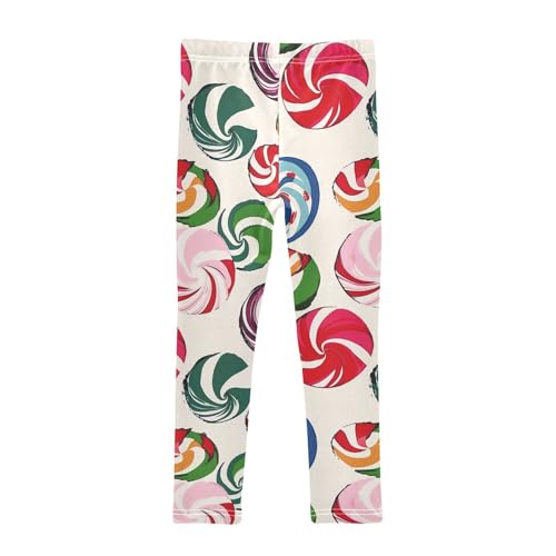 Girls' Leggings Colorful Candy Kids Yoga Tights Pants 1 Pack 208591152