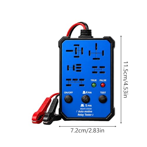 Relay Tester Tool dispositivo para diagnóstico de fallas de automóviles y relés de vehículos 5