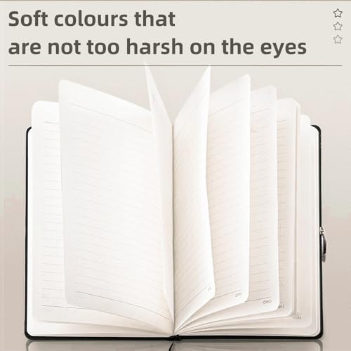 Image of A5 Secret Diary with 3-Digit Combination Lock, Premium PU Leather Journal for Men & Women, Personal Locked Notebook for Office, School & Gifts, 22x15 CM (Fabric Gray)
