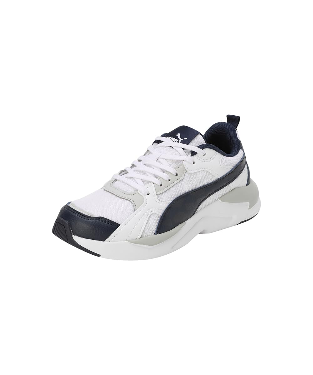 Puma Unisex-Kid X-Ray Grilion V3 JR White-Club Navy-Glacial Gray Sneaker - 5 UK (40036001) (B0CTZSYHTN) Amazon Price History, Amazon Price Tracker