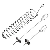 -Kauspielzeug – 3-teiliges Vogel-Kauspielzeug aus Edelstahl | Leckerli-Spieß für Sittiche | Käfigzubehör, Nahrungssuche, Heimtierbedarf, futtergabel für Nymphensittiche, Lovebirds, Aras