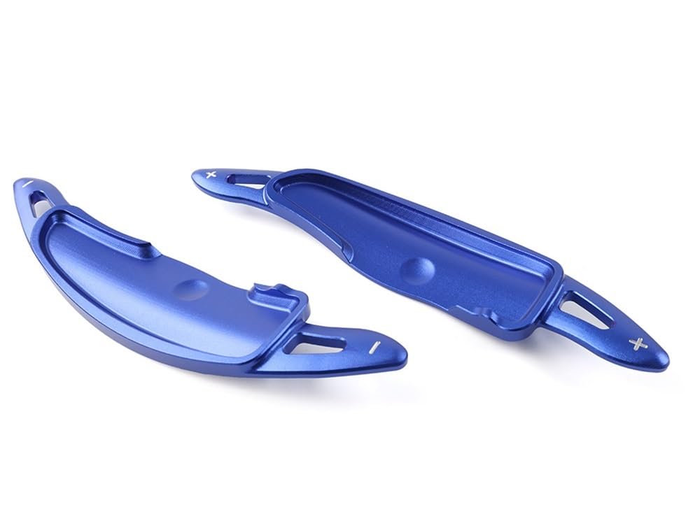 Cgmiboz Blue For Aluminum Alloy Car Paddle Shifter Extension For Genesis Gv70 Sport G80 2021 2022 2023(Blue)