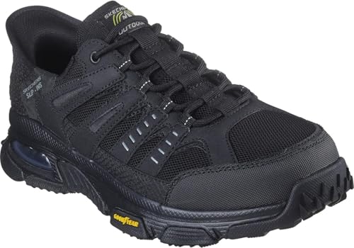 Skechers - Mens Slip-Ins: Skech-Air Envoy - Emissary Slip On Shoes, Color Black, Size: 10 W US