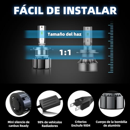 Viaje Y Protección, Automotive Parts and Accessories focos h7 Marca ANYTOP (3)