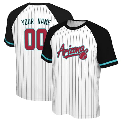 Image of ANTKING T-Shirt Custom Name Number Crewneck Short Sleeve for Men Youth Gifts