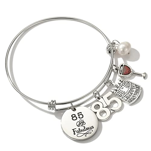 Image of Silver /14k Gold Plated Birthday Bracelet, Natural Healing Crystal Bracelet Gifts for Her Birthday for Daughter Granddaughter Friends Mom Grandma Sister