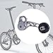 FytStycale Folding Bike Chain Tensioner for Cycling Adventures, Silver