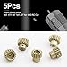5PCS 32DP 20T 19T 18T 17T 16T RC Motor Pinion Gears with Screw Driver 3.175mm Shaft Pinion Gears RC Parts for 1/10 RC Car Brushless Brush Motors