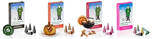 Crottendorfer Räucherkerzen Set im 4er Pack mit 24 ST pro Packung,...