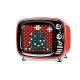 Divoom Tivoo - Retro Bluetooth Speaker with 16x16 LED Display APP Control- Cool Animation Frame & Gaming Room Setup & Bedside Alarm Clock