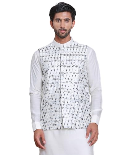 Veste Nehru brodée homme Jompers idéale pour mariages et cérémonies