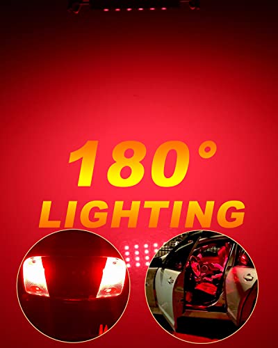 Qasim LED 44mm Rígido Loop Rojo Pack 4 miniatura 3