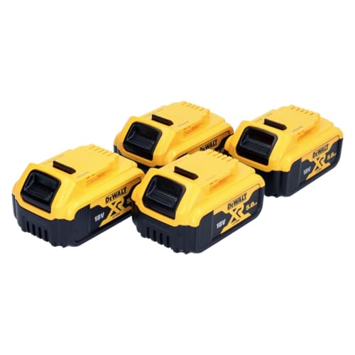 DeWalt DCB184 Lot de 4 Piles XR Slide 18V Li-ION 5.0Ah