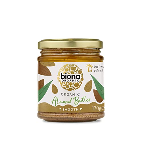 Biona Organic - Almond Butter - 170g (Pack of 3)