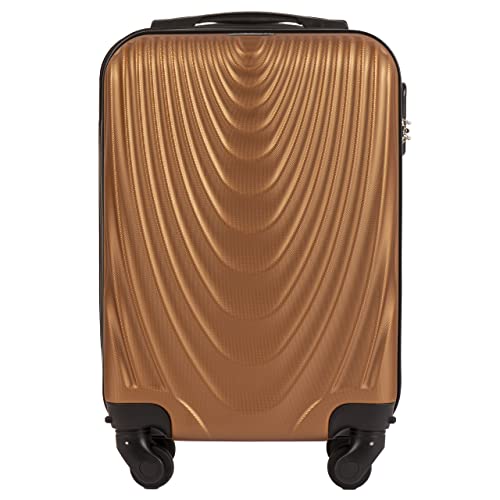 Petite valise XS Wings marron : le sac de voyage léger qui évite le mal de dos