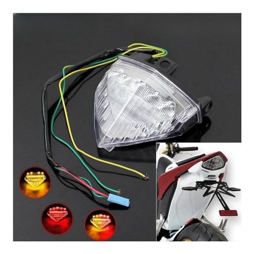 Luz trasera intermitentes integrados CB1000R CB600F Hornet 2