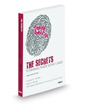Paperback The Secrets to Winning Trade Secret Cases Book