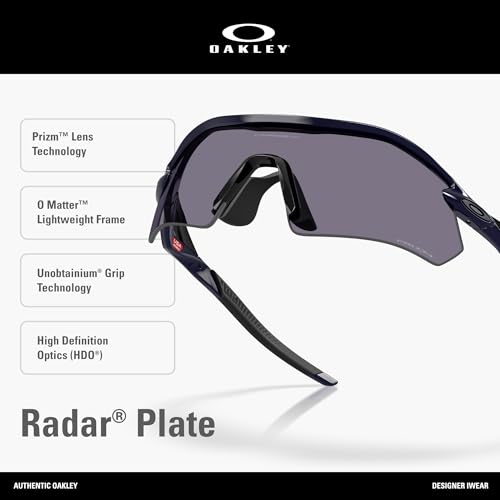 Image of Oakley Unisex Radar Plate Rectangular Sunglasses