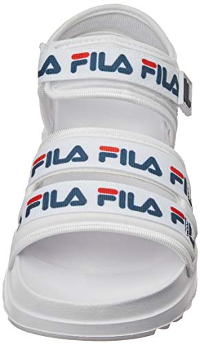Sandália Drifter Trail, Fila, Feminino, Branco/Vermelho/Marinho, 38
