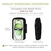 UBAYEE Crossbody Phone Bag with RFID Blocking for Men & Women – Lightweight Travel Passport Pouch & Secure Neck Wallet, Fits Up to 6.7" Phone, Black #2