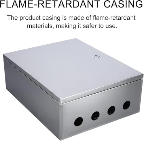 Caja eléctrica exterior e interior para gabinete de control 6