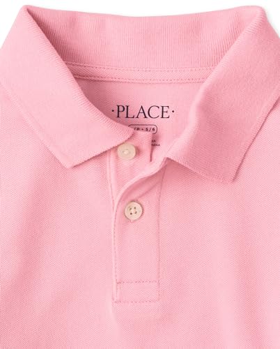 Image of The Children's Place Boys' Uniform Short Sleeve Pique Polo