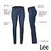 Lee Women's Legendary Mid Rise Straight Leg Jean Anchor 18