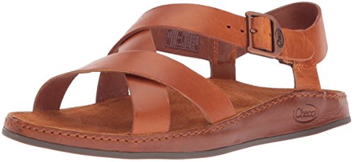 Chaco Women's Wayfarer Sandal, Rust, 9 Medium US