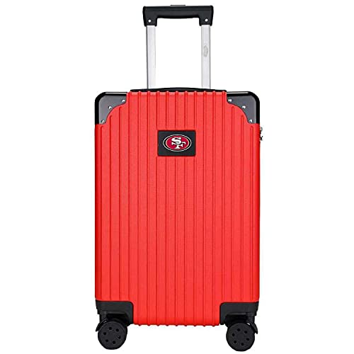Denco San Francisco 49ers 21" Two-Toned Spinner Luggage