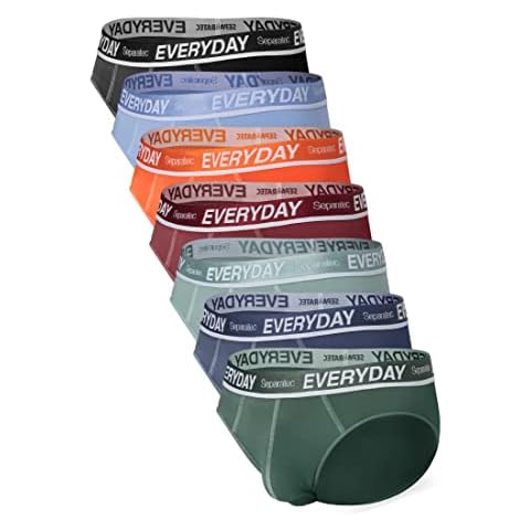 Separatec Slip Homme Multicolore Lot de 7 Cover