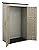 Rubbermaid Large Vertical Storage Shed 31" L x 52" W x 81" H