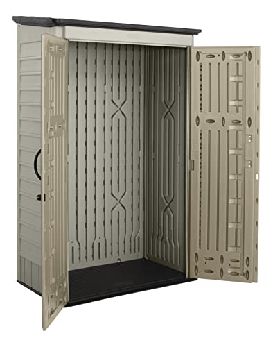 Rubbermaid 1887157 Vertical Resin Outdoor Storage Shed thumb #1