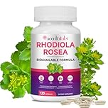 Rhodiola Rosea 500mg – High Potency Rhodiola Extract with 3% Salidrosides & 1% Rosavins – Supports Stress Response, Mental Clarity, Energy & Endurance – 120 Capsules – Bioavailable Adaptogenic Formula