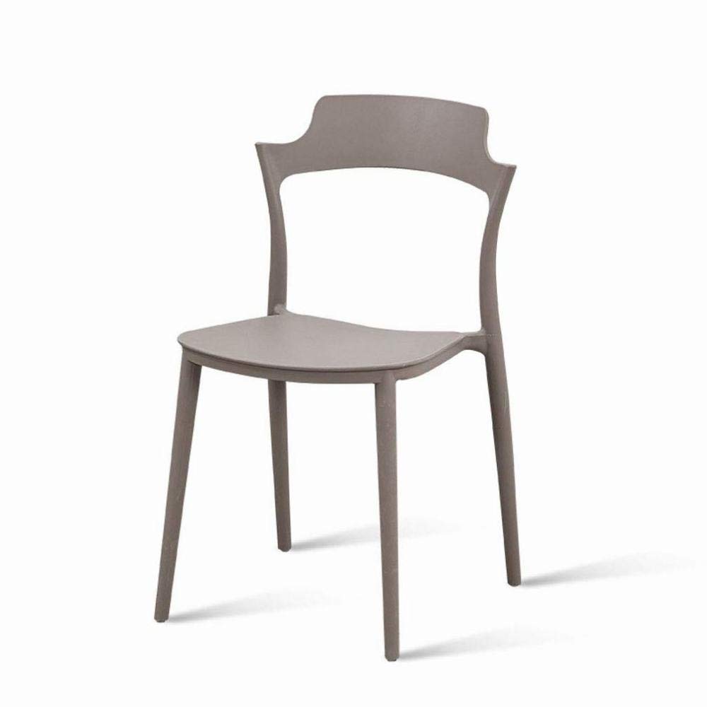 Silla de comedor ZZ con respaldo de plástico lavable y cómodo 3