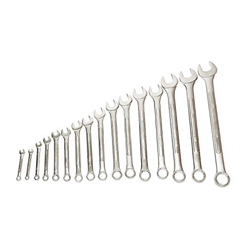 image for ABN Raised Panel Combination Wrench Set SAE Standard Wrench Set 1/4in 