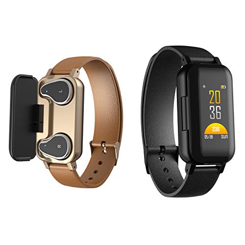 Bluetooth Headphone Fitness Bracelet 2 in 1, Smart Bracelet with Earphone,Wireless Sport Earphone
