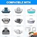 Rigidstone 12 Stück Filter, Katzenbrunnen-Ersatzkohlefilter Drinkwell Kohlefilter Trinkbrunnen Filter für PetSafe Drinkwell Avalon/Pagoda/2 Gallon/Sedona/Seascape Katzenbrunnen