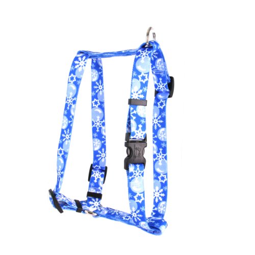 Yellow Dog Design Amarillo diseño de Perro Mascota arnés, pequeño/Mediano, Invierno Wonderland