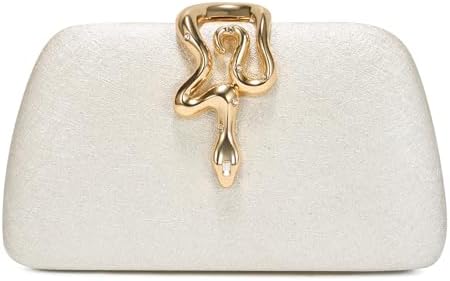 SWEETV CHUNLI Glitter Clutch Purses for Women Elegant Evening Bag for Parties, Weddings, and Formal Events