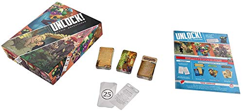 Asmodee - Unlock! Mythic Adventures, Escape Room In Un Gioco Da Tavolo, 1-6 Giocatori, 10+ Anni, Edizione In Italiano - 4